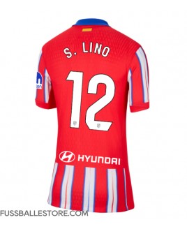 Günstige Atletico Madrid Samuel Lino #12 Heimtrikot Damen 2024-25 Kurzarm